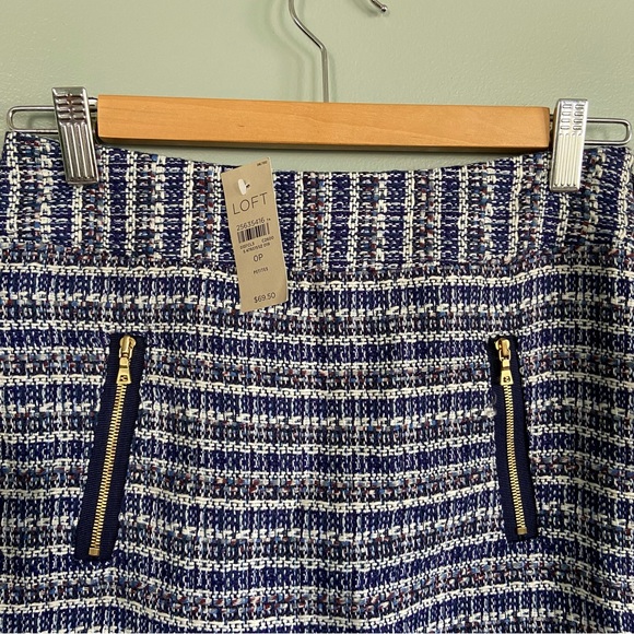 NWT Loft Tweed Mini Skirt - Picture 3 of 3